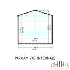 Parham Summerhouse | 7 x 7 Shiplap Timber Summerhouse