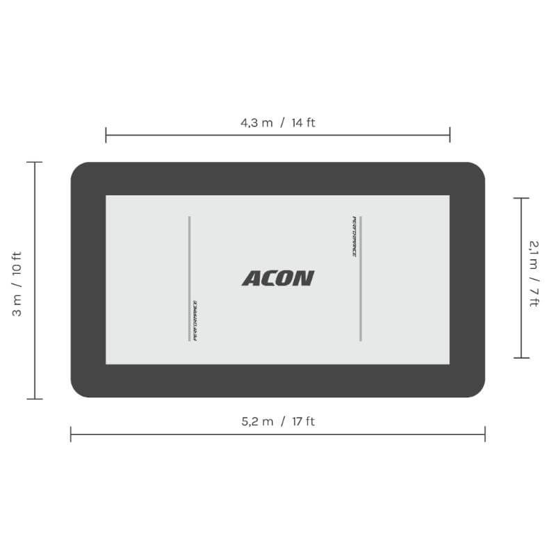 ACON 16 HD Pro Trampoline | Performance-Grade Rectangular
