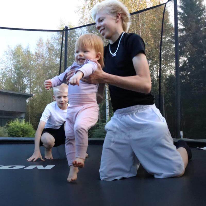 ACON Air 14ft Round Trampoline | Generous Family Jump Zone