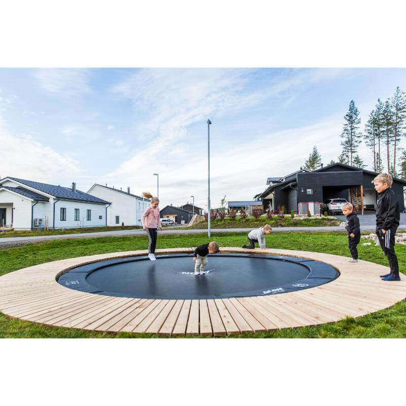 ACON Air 14ft Round Trampoline | Generous Family Jump Zone