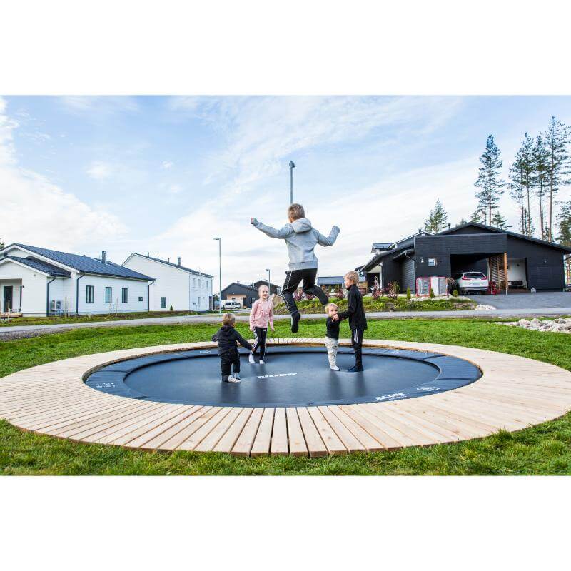 ACON Air 14ft Round Trampoline | Generous Family Jump Zone