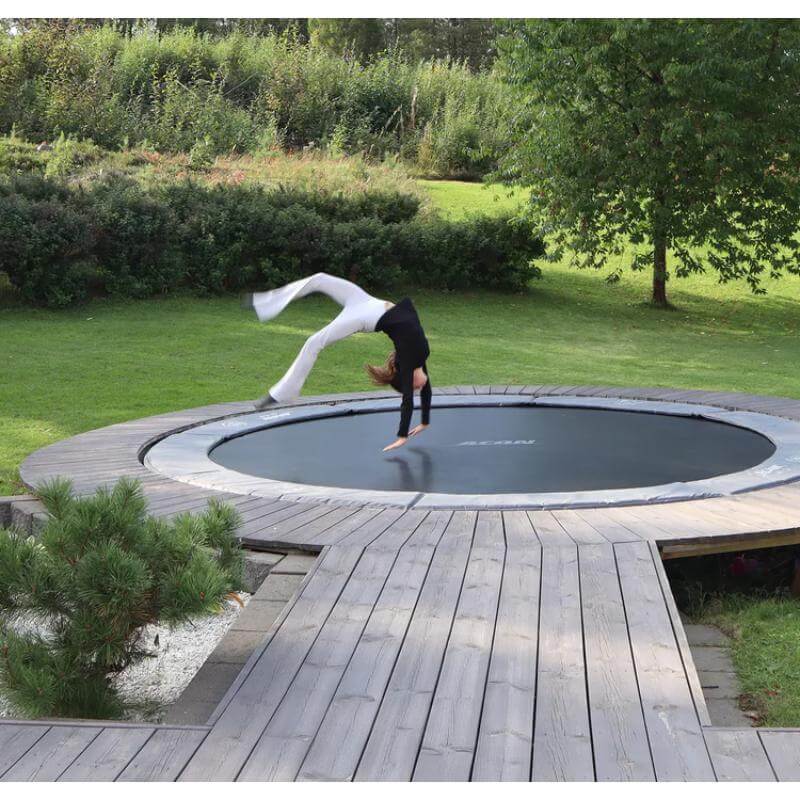 ACON Air 14ft Round Trampoline | Generous Family Jump Zone