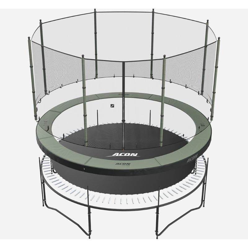 ACON Air 14ft Round Trampoline | Generous Family Jump Zone