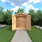 Alderney 7x7 – Shire double door timber shed