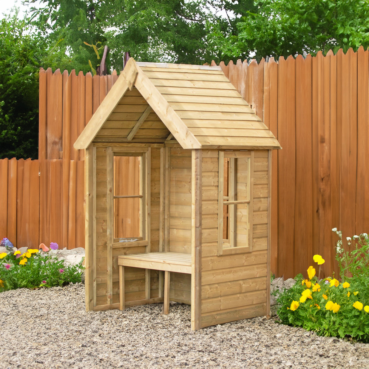 Almarie Arbour | 4x3 Pressure Treated Timber Garden Arbour