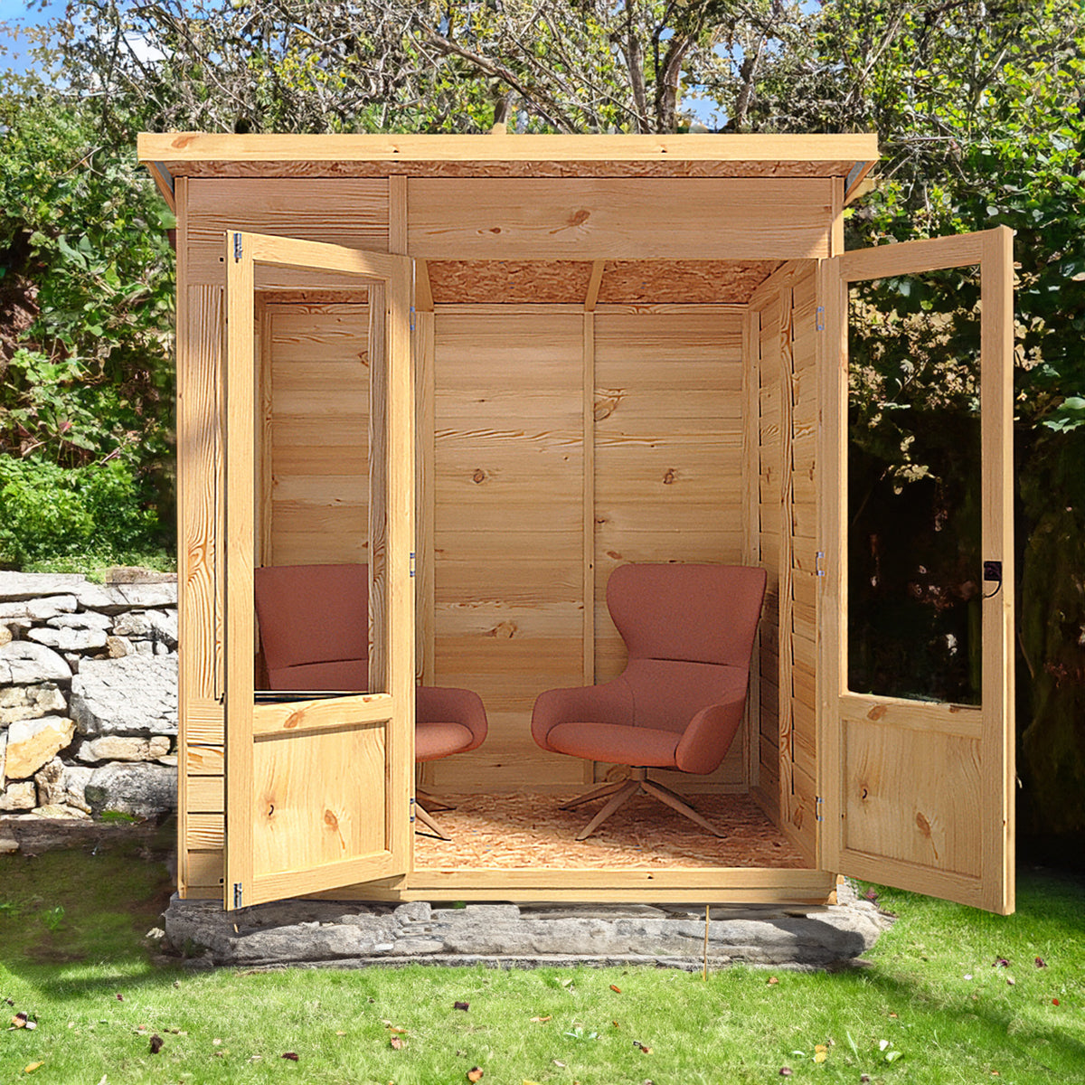 Alora Pent Summerhouse | Overlap Timber Summerhouse