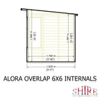 Alora Pent Summerhouse | Overlap Timber Summerhouse