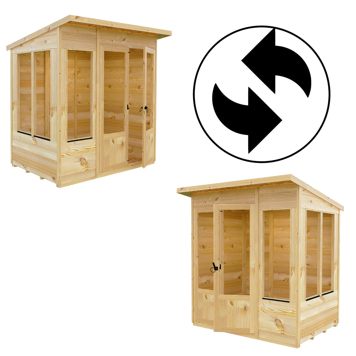 Alora Pent Summerhouse | Overlap Timber Summerhouse