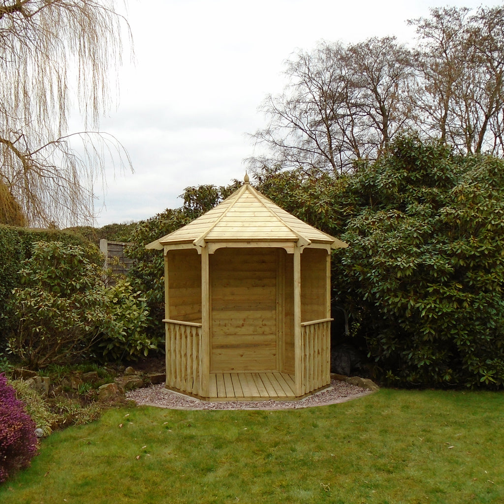 Shire Arbour | 7x6 Pressure Treated Timber Garden Arbour
