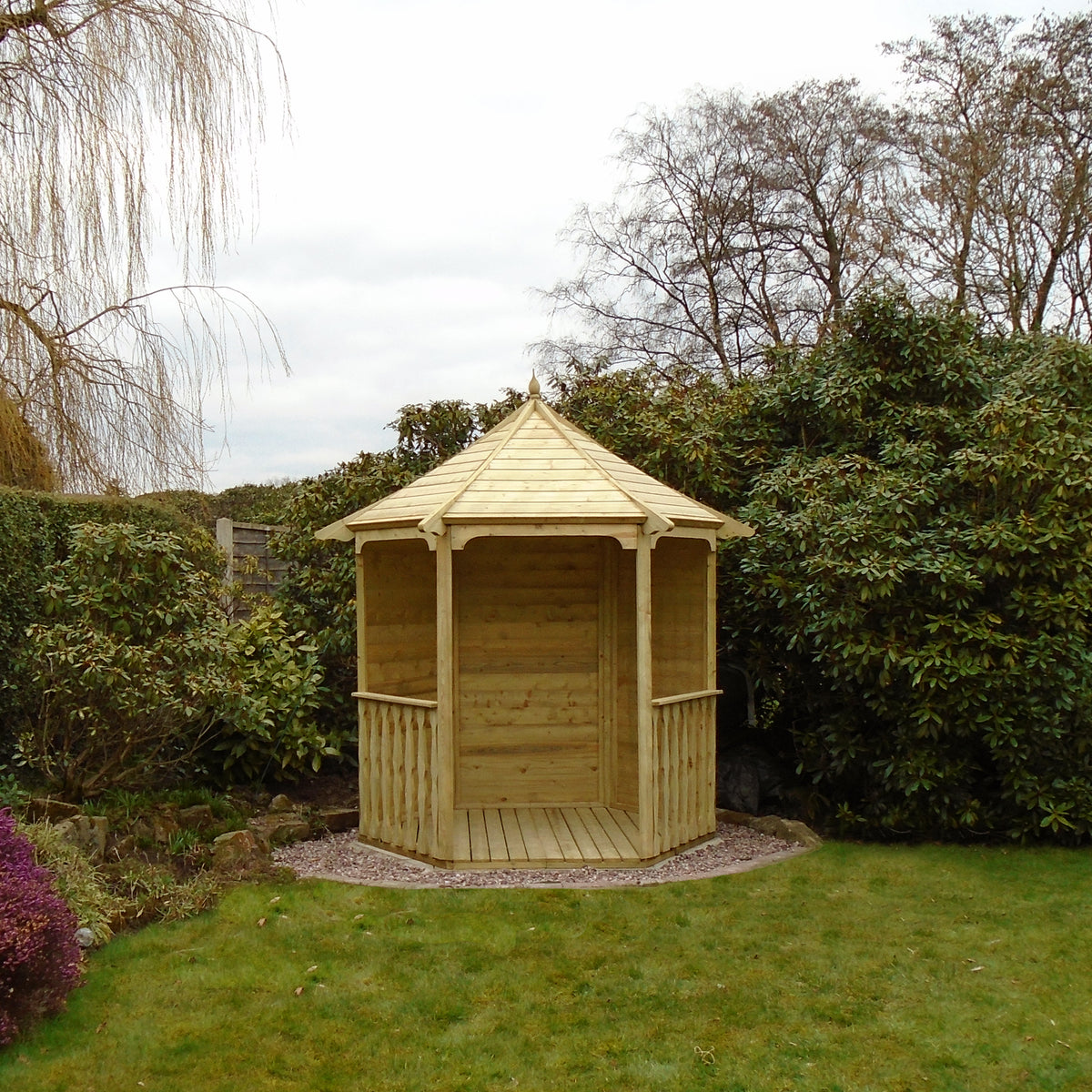 Shire Arbour | 7x6 Pressure Treated Timber Garden Arbour