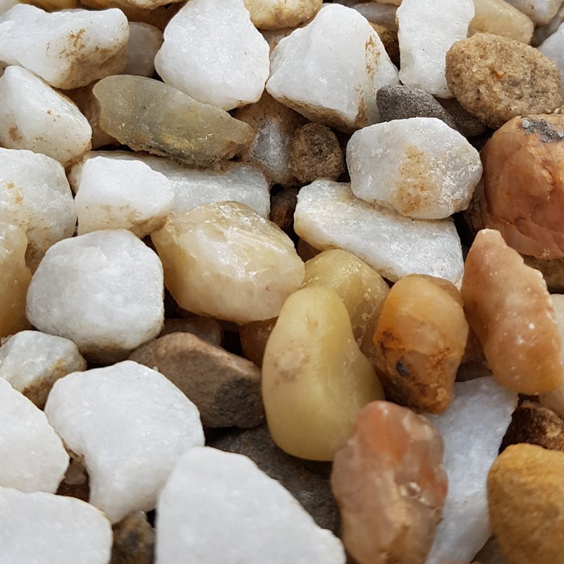 Arctic Champagne Gravel | 20mm Marble & Buff Decorative Chippings