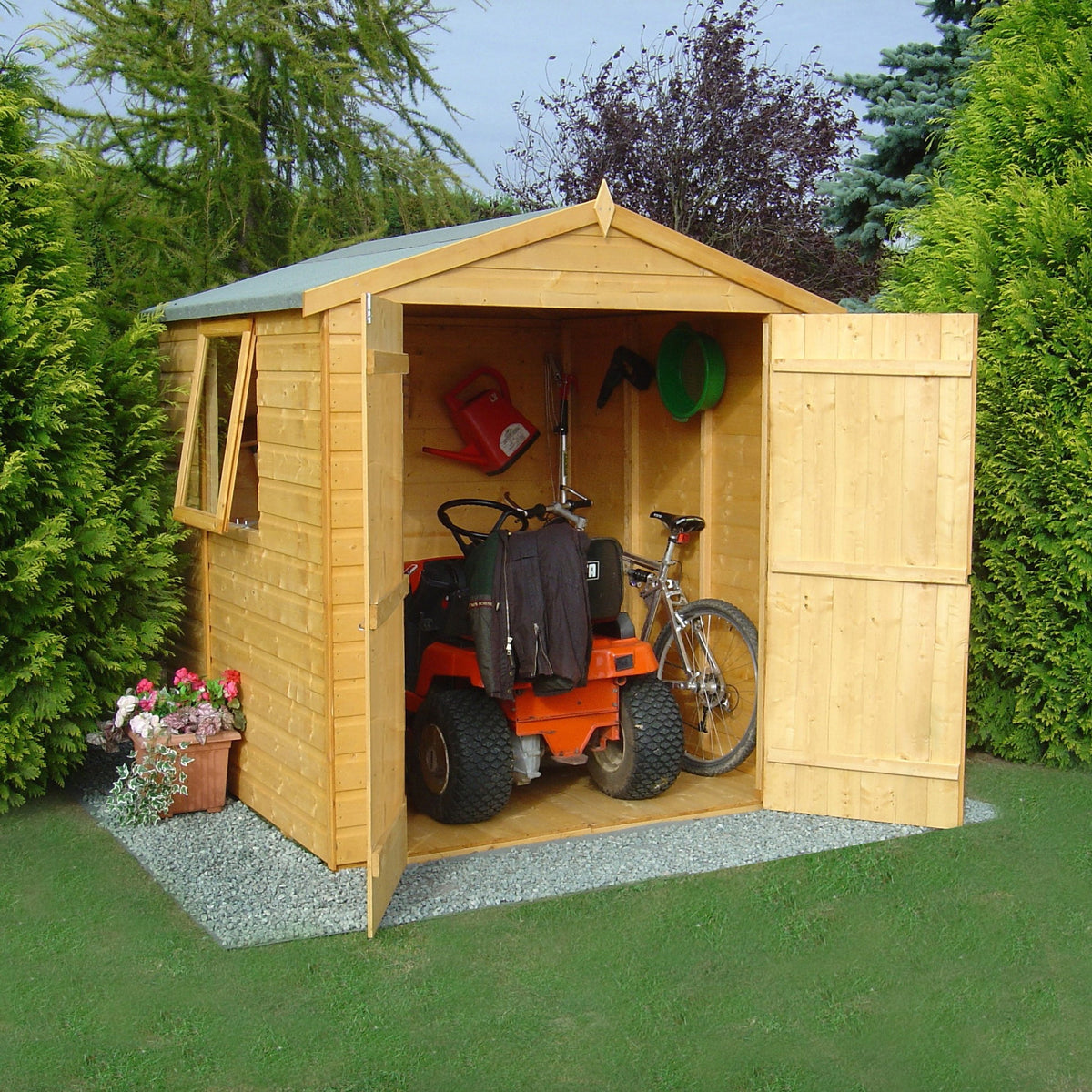 Arran DD 6x6 – Shire double door timber shed