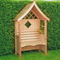 Arum Arbour Seat | 4x2 Pressure Treated Timber Garden Arbour