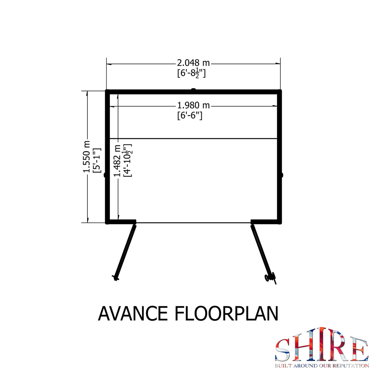 Avance Summerhouse | 7x5 Shiplap Timber Summerhouse
