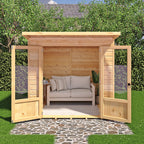 Avance Pent Summerhouse | 7x5 Shiplap Timber Pent Summerhouse