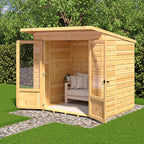 Avance Pent Summerhouse | 7x5 Shiplap Timber Pent Summerhouse