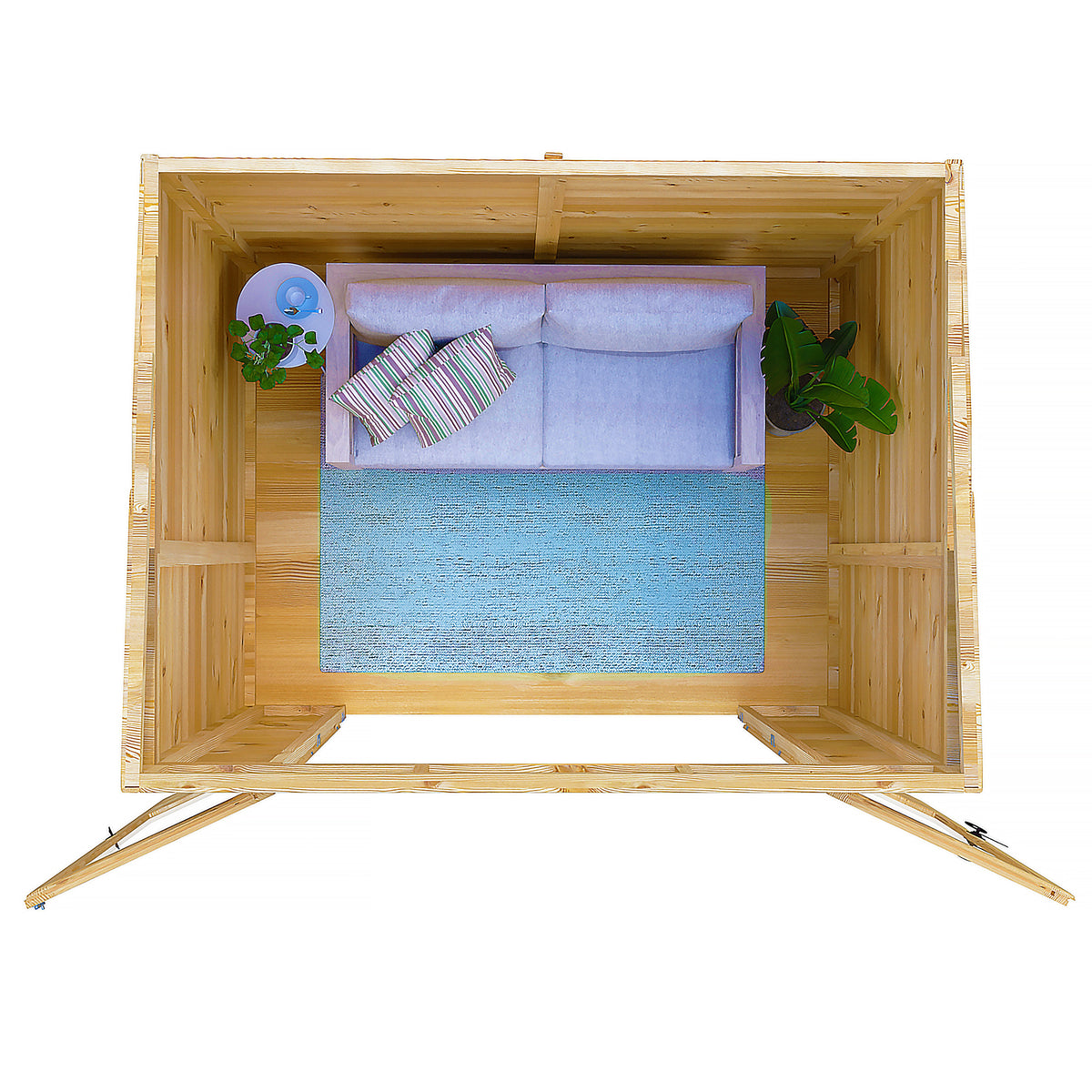 Avance Pent Summerhouse | 7x5 Shiplap Timber Pent Summerhouse