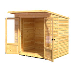 Avance Pent Summerhouse | 7x5 Shiplap Timber Pent Summerhouse