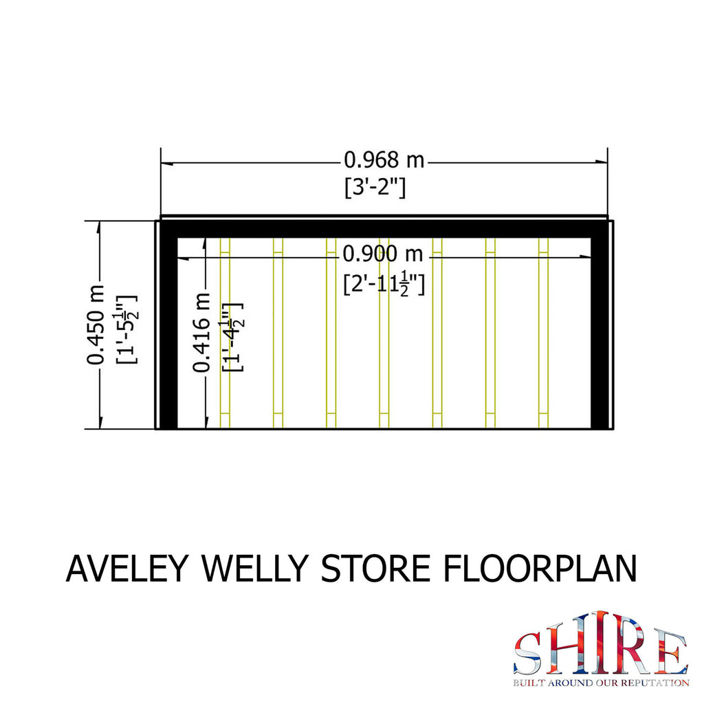 Aveley Welly Store 3x1