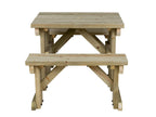 Abies Picnic Table and Benches Set