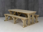 Aspen Picnic Table and Benches Set