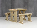 Aspen Picnic Table and Benches Set