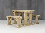 Aspen Picnic Table and Benches Set