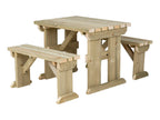 Aspen Picnic Table and Benches Set
