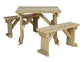 Aspen Picnic Table and Benches Set