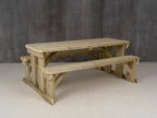 Aspen Rounded Picnic Table and Benches Set