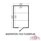 Badminton Summerhouse | 7x10 Shiplap Timber Summerhouse