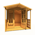 Badminton & Verandah Summerhouse | 7x12 Shiplap Timber Summerhouse with Verandah