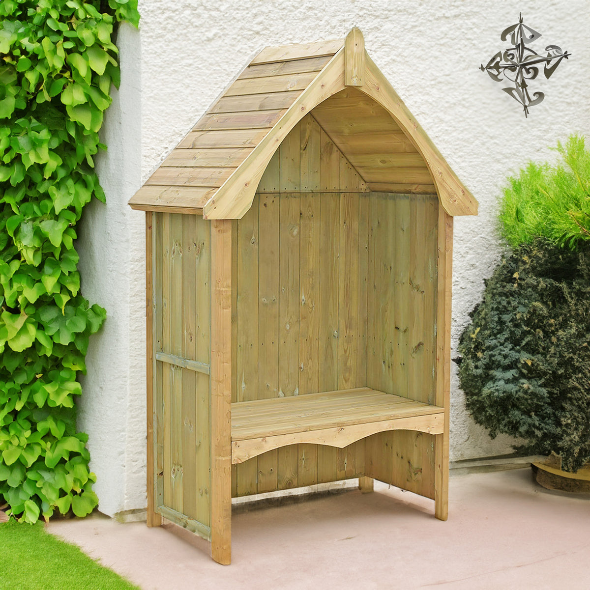 Balsam Arbour | 4x2 Pressure Treated Timber Garden Arbour