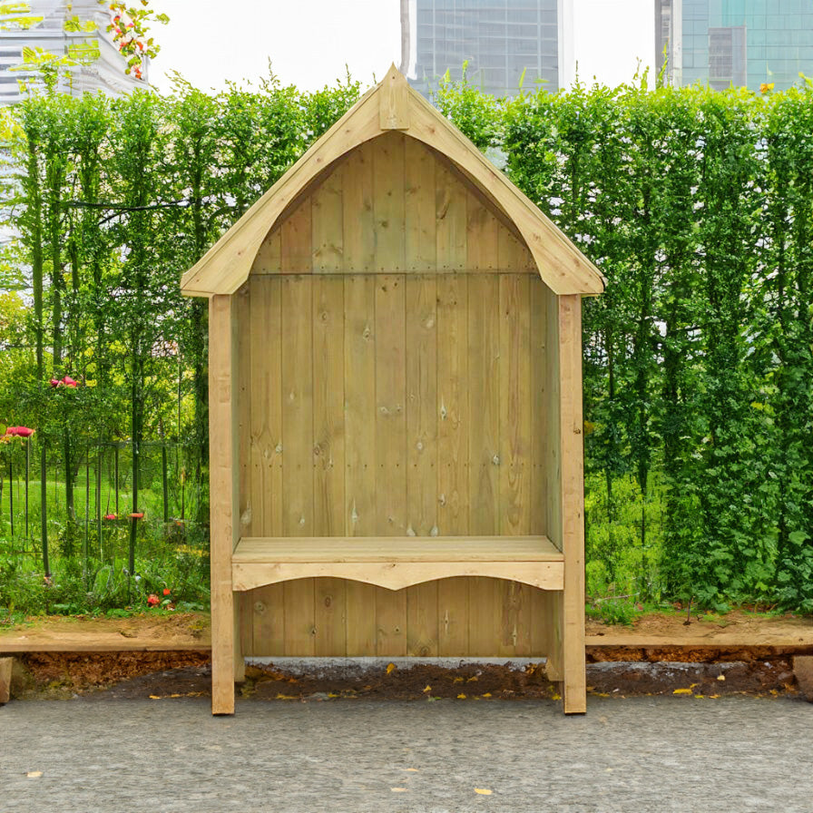 Balsam Arbour | 4x2 Pressure Treated Timber Garden Arbour