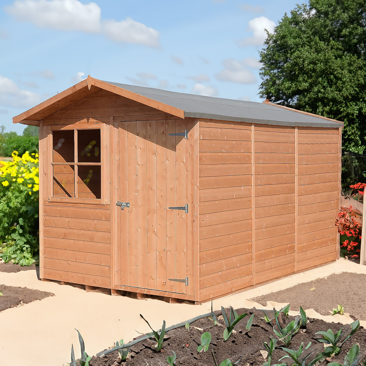 Barraca 7x10 Workshop | Shiplap Timber Garden Workshop