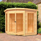 Barclay Summerhouse | Glazed Double Door Shiplap Timber Summerhouse