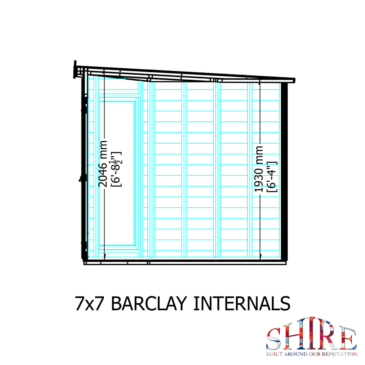 Barclay Summerhouse | Glazed Double Door Shiplap Timber Summerhouse