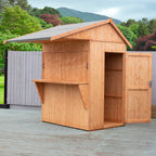 Bar Apex | 6x4 Timber Garden Bar with Convertible Store