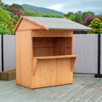 Bar Apex | 6x4 Timber Garden Bar with Convertible Store