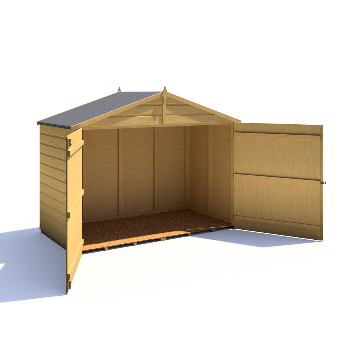 Apex Bike Store | 7x3 Shiplap Timber Bike Store (With Floor)