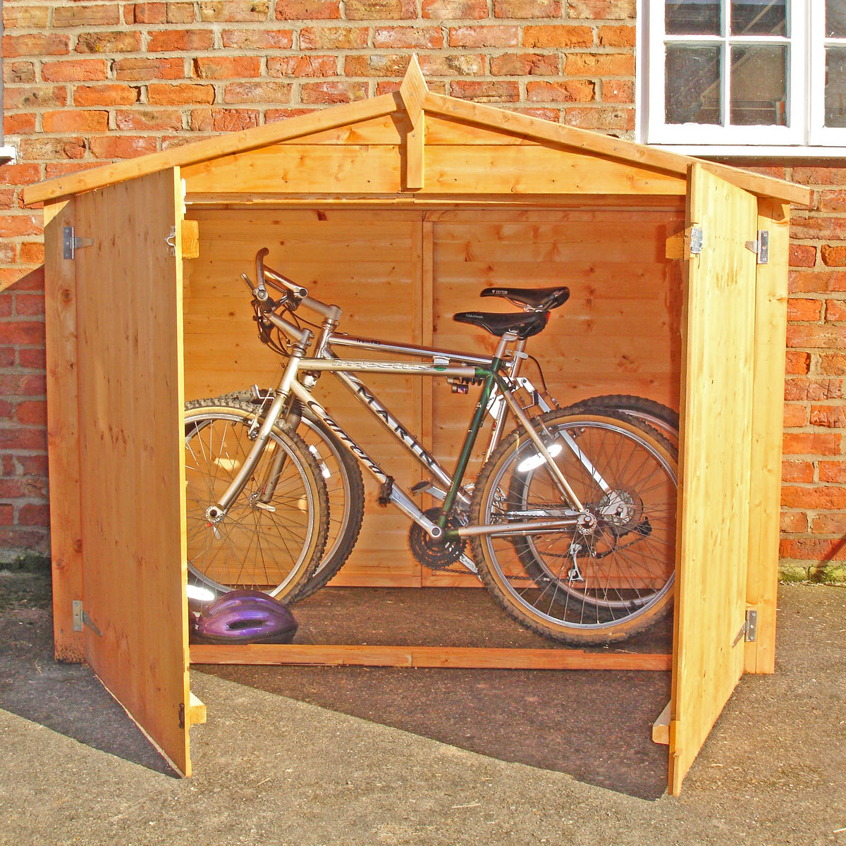Apex Bike Store | 6x3 Shiplap Timber Bike Store (No Floor)