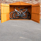 Apex Bike Store | 7x3 Overlap Timber Bike Store (No Floor)