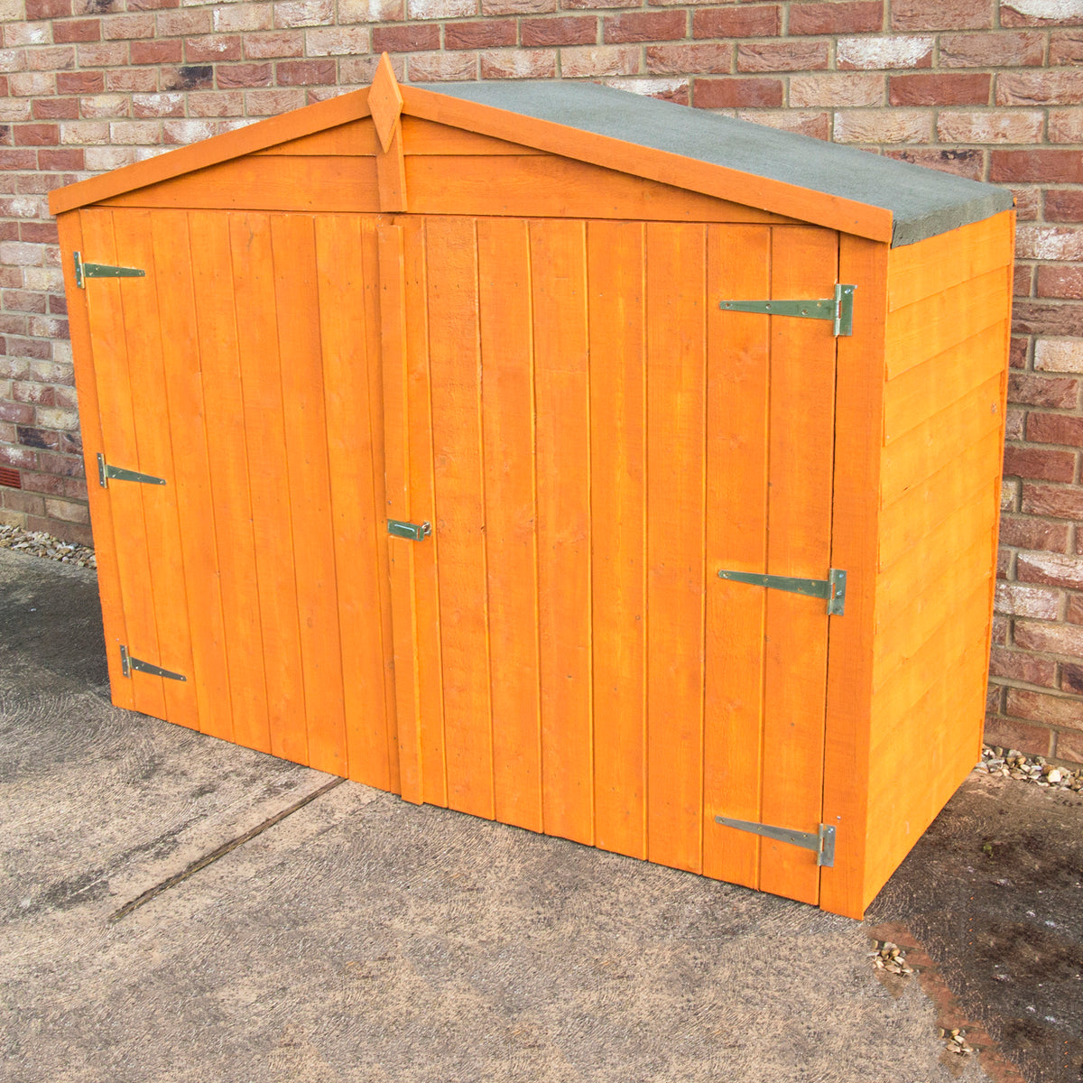 Apex Bike Store | 7x3 Overlap Timber Bike Store (No Floor)