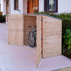 Pent Shiplap Bike Store No Floor Garden Storage | 6x3 Timber Garden Storage