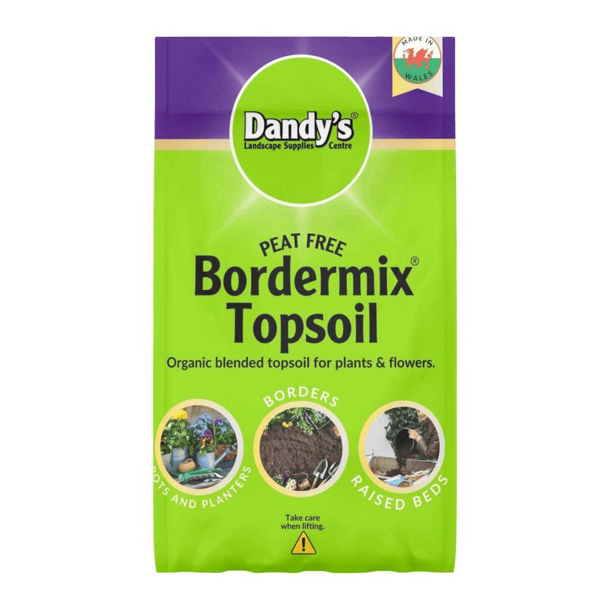 Bordermix® Welsh Topsoil | For Borders, Beds & Planters