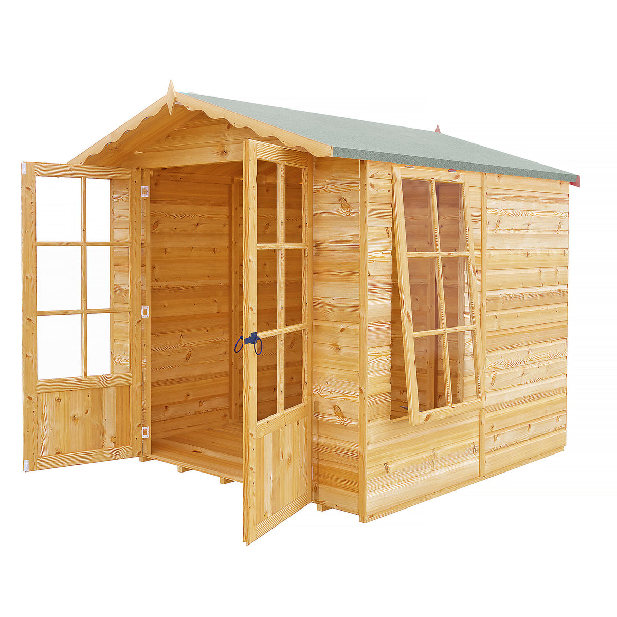 Buckingham Summerhouse | 7x7 Shiplap Timber Summerhouse