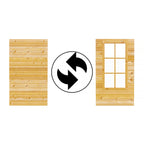 Buckingham + Verandah Summerhouse | 7x9 Shiplap Timber Summerhouse