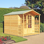 Buckingham + Verandah Summerhouse | 7x9 Shiplap Timber Summerhouse