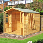 Buckingham + Verandah Summerhouse | 7x9 Shiplap Timber Summerhouse