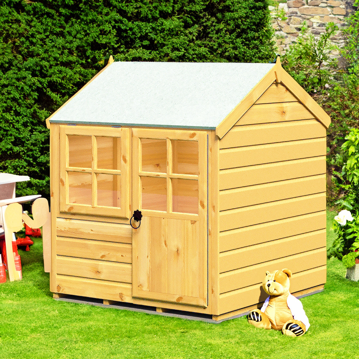 Bunny 4x4 Playhouse | Children's Timber Wendy House